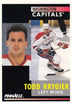 1991-92 Pinnacle #242 Todd Krygier Front