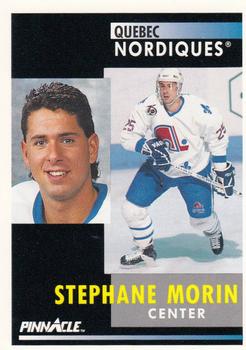 1991-92 Pinnacle #245 Stephane Morin Front