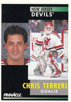 1991-92 Pinnacle #247 Chris Terreri Front