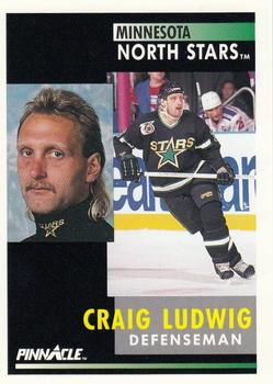 1991-92 Pinnacle #248 Craig Ludwig Front