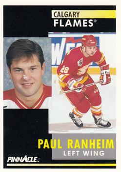 1991-92 Pinnacle #252 Paul Ranheim Front