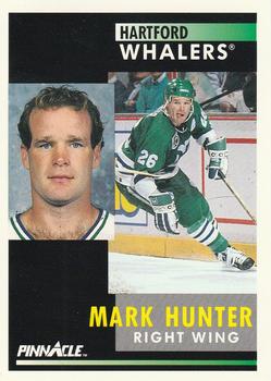 1991-92 Pinnacle #253 Mark Hunter Front