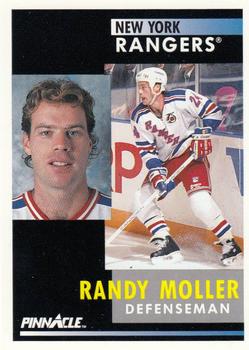 1991-92 Pinnacle #256 Randy Moller Front