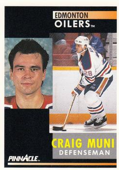 1991-92 Pinnacle #262 Craig Muni Front
