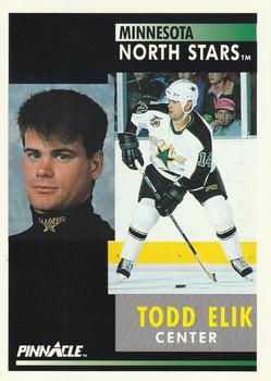1991-92 Pinnacle #264 Todd Elik Front