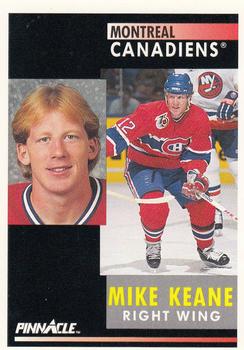 1991-92 Pinnacle #265 Mike Keane Front