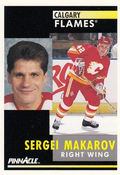 1991-92 Pinnacle #271 Sergei Makarov Front