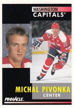 1991-92 Pinnacle #277 Michal Pivonka Front