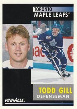 1991-92 Pinnacle #278 Todd Gill Front