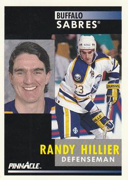 1991-92 Pinnacle #281 Randy Hillier Front