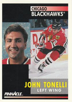 1991-92 Pinnacle #284 John Tonelli Front