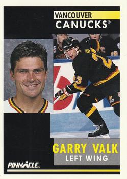 1991-92 Pinnacle #291 Garry Valk Front