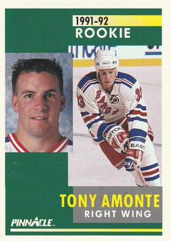 1991-92 Pinnacle #301 Tony Amonte Front