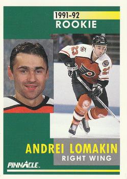 1991-92 Pinnacle #305 Andrei Lomakin Front
