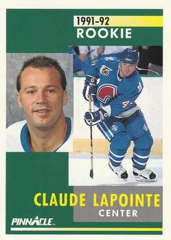 1991-92 Pinnacle #313 Claude Lapointe Front