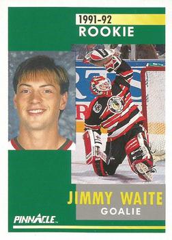 1991-92 Pinnacle #316 Jimmy Waite Front