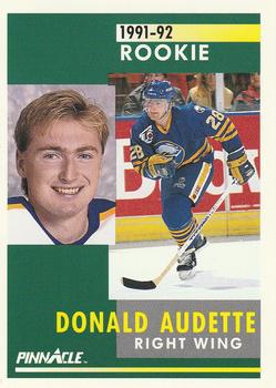 1991-92 Pinnacle #330 Donald Audette Front