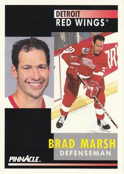 1991-92 Pinnacle #361 Brad Marsh Front
