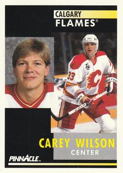1991-92 Pinnacle #364 Carey Wilson Front