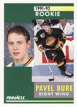 1991-92 Pinnacle #315 Pavel Bure Front