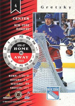 1997-98 Zenith - Z-Silver #4 Wayne Gretzky Back