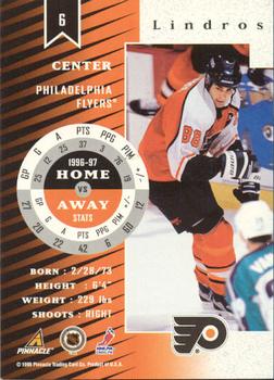 1997-98 Zenith - Z-Silver #6 Eric Lindros Back