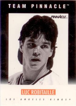 1991-92 Pinnacle - Team Pinnacle #B10 Luc Robitaille Front