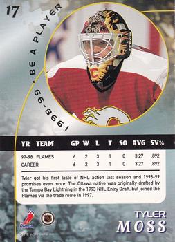 1998-99 Be a Player - Gold Atlanta National #17 Tyler Moss Back