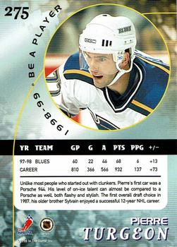 1998-99 Be a Player - Gold Atlanta National #275 Pierre Turgeon Back