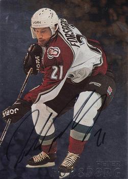 1998-99 Be a Player - Autographs #35 Peter Forsberg Front