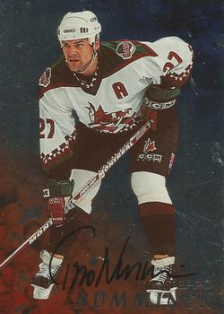 1998-99 Be a Player - Autographs #106 Teppo Numminen Front