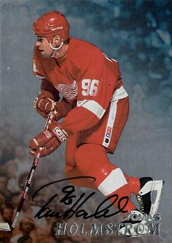 1998-99 Be a Player - Autographs #196 Tomas Holmstrom Front