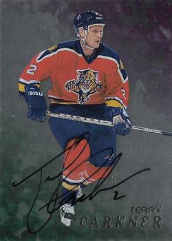 1998-99 Be a Player - Autographs #207 Terry Carkner Front