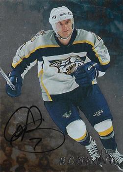 1998-99 Be a Player - Autographs #226 Cliff Ronning Front