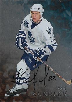 1998-99 Be a Player - Autographs #289 Igor Korolev Front