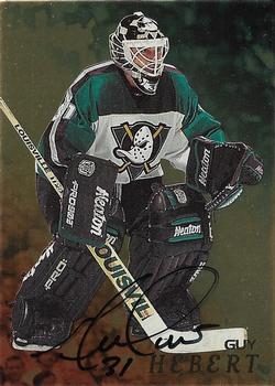 1998-99 Be a Player - Autographs Gold #4 Guy Hebert Front