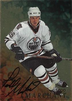 1998-99 Be a Player - Autographs Gold #55 Todd Marchant Front