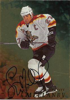 1998-99 Be a Player - Autographs Gold #58 Scott Mellanby Front