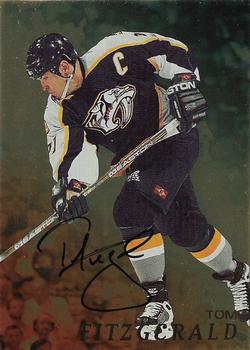 1998-99 Be a Player - Autographs Gold #73 Tom Fitzgerald Front