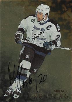 1998-99 Be a Player - Autographs Gold #131 Mikael Renberg Front