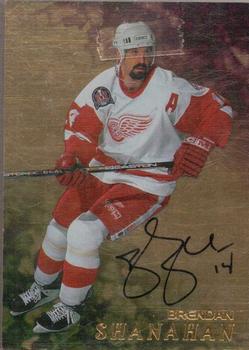 1998-99 Be a Player - Autographs Gold #195 Brendan Shanahan Front
