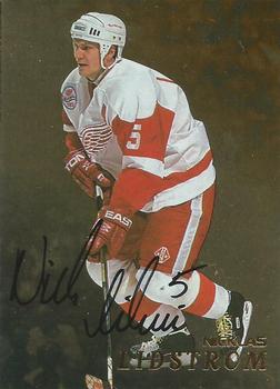1998-99 Be a Player - Autographs Gold #197 Nicklas Lidstrom Front