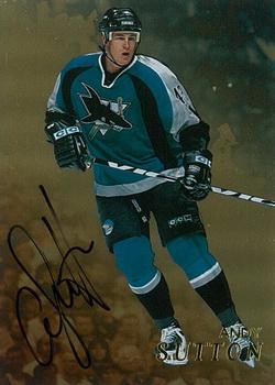 1998-99 Be a Player - Autographs Gold #268 Andy Sutton Front