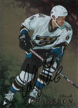 1998-99 Be a Player - Autographs Gold #297 Calle Johansson Front