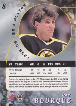 1998-99 Be a Player - Gold #8 Ray Bourque Back
