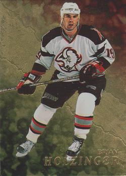 1998-99 Be a Player - Gold #15 Brian Holzinger Front