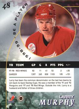 1998-99 Be a Player - Gold #48 Larry Murphy Back