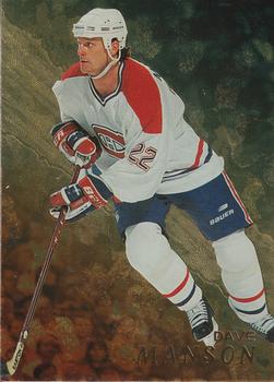 1998-99 Be a Player - Gold #67 Dave Manson Front