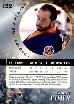 1998-99 Be a Player - Gold #122 Grant Fuhr Back
