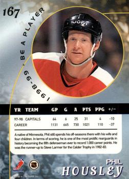 1998-99 Be a Player - Gold #167 Phil Housley Back